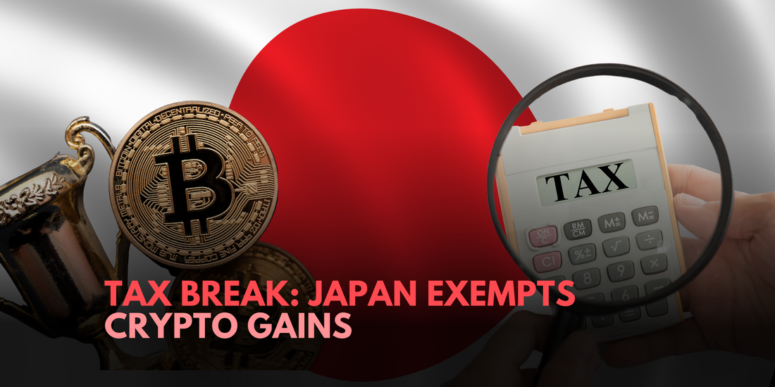 Tax Break for Token Issuers: Japan Exempts 30% Crypto Tax on Paper Gains