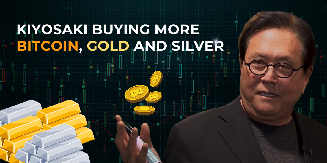 Kiyosaki's Investment Strategy: More Bitcoin, Gold, and Silver