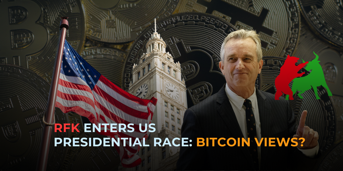 From Bitcoin to Ballot: Robert F. Kennedy Throws His Hat in the Ring for US Presidency