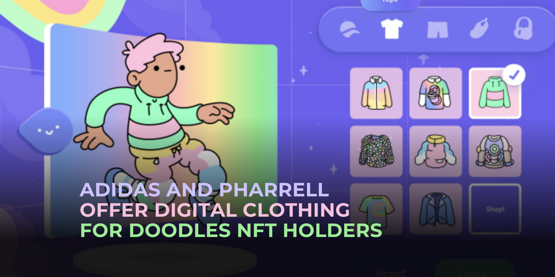 Adidas and Pharrell Team Up With Doodles for Digital Clothing Release