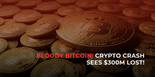 Bloody Bitcoin: $300M Liquidated as Cryptocurrency Crashes Below $29K!"