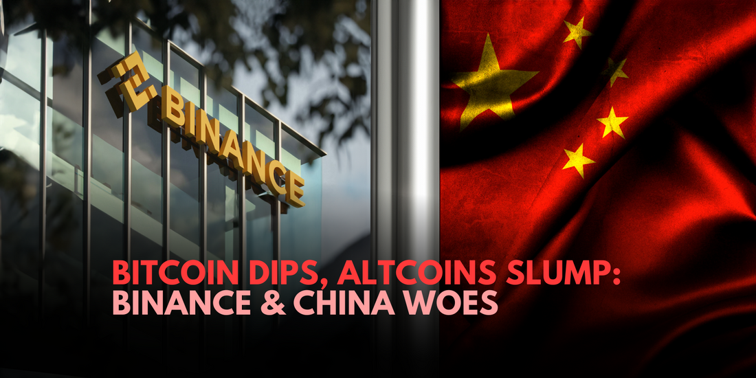 Bitcoin's $29K Dip Sparks Altcoin Slump: Binance & China Woes Impact Crypto Market