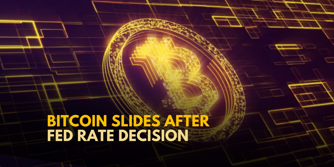 Bitcoin Slides After Fed Rate Decision: Cryptocurrency Market Update