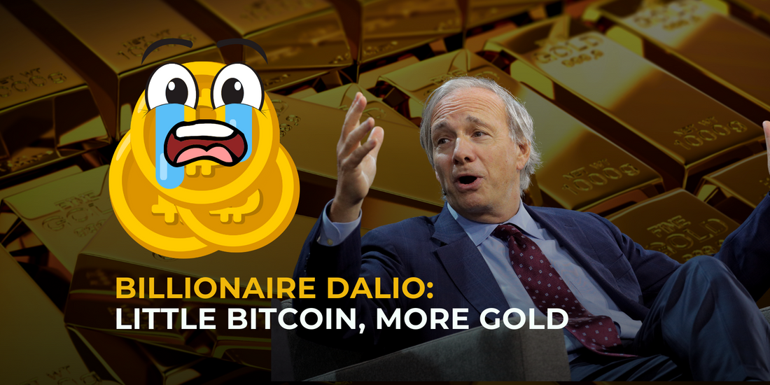 Gold vs. Bitcoin: Billionaire Ray Dalio Shares Investment Strategy, Holding 'a Little Bit' of BTC