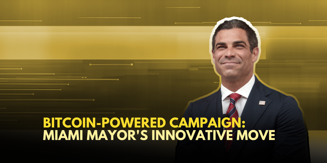 Miami Mayor Suarez Embraces Bitcoin for Presidential Campaign