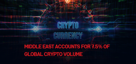 Middle East accounts for 7.5% of global crypto volume