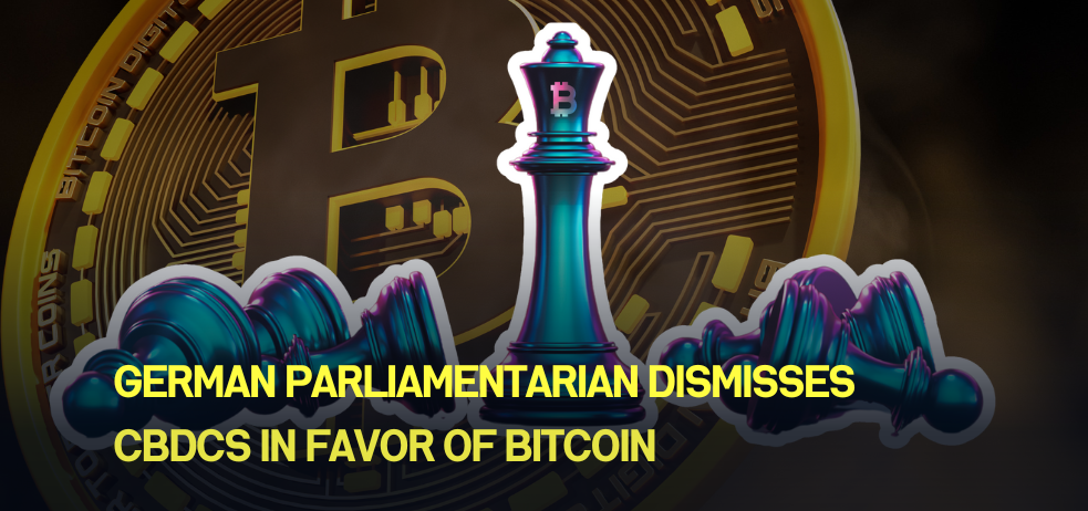 German parliamentarian dismisses CBDCs in favor of Bitcoin