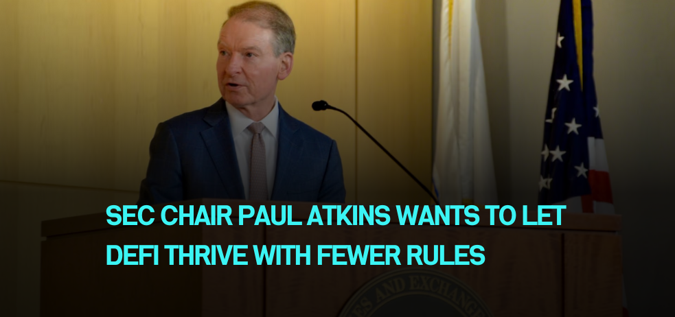SEC Chair Paul Atkins Wants to Let DeFi Thrive With Fewer Rules