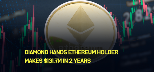 Diamond hands Ethereum holder makes $131.7M in 2 years