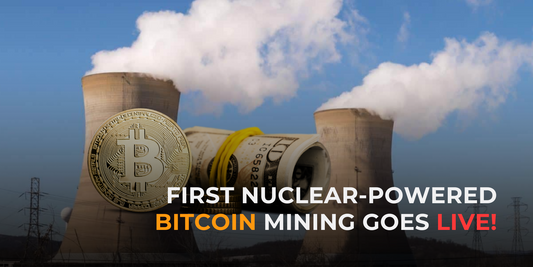 First Nuclear-Powered Bitcoin Mining: US Plant Goes Live