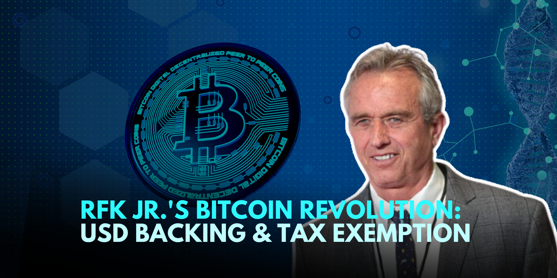 RFK Jr.'s Bold Bitcoin Vision USD Backing & Tax Exemption TitoVlogs